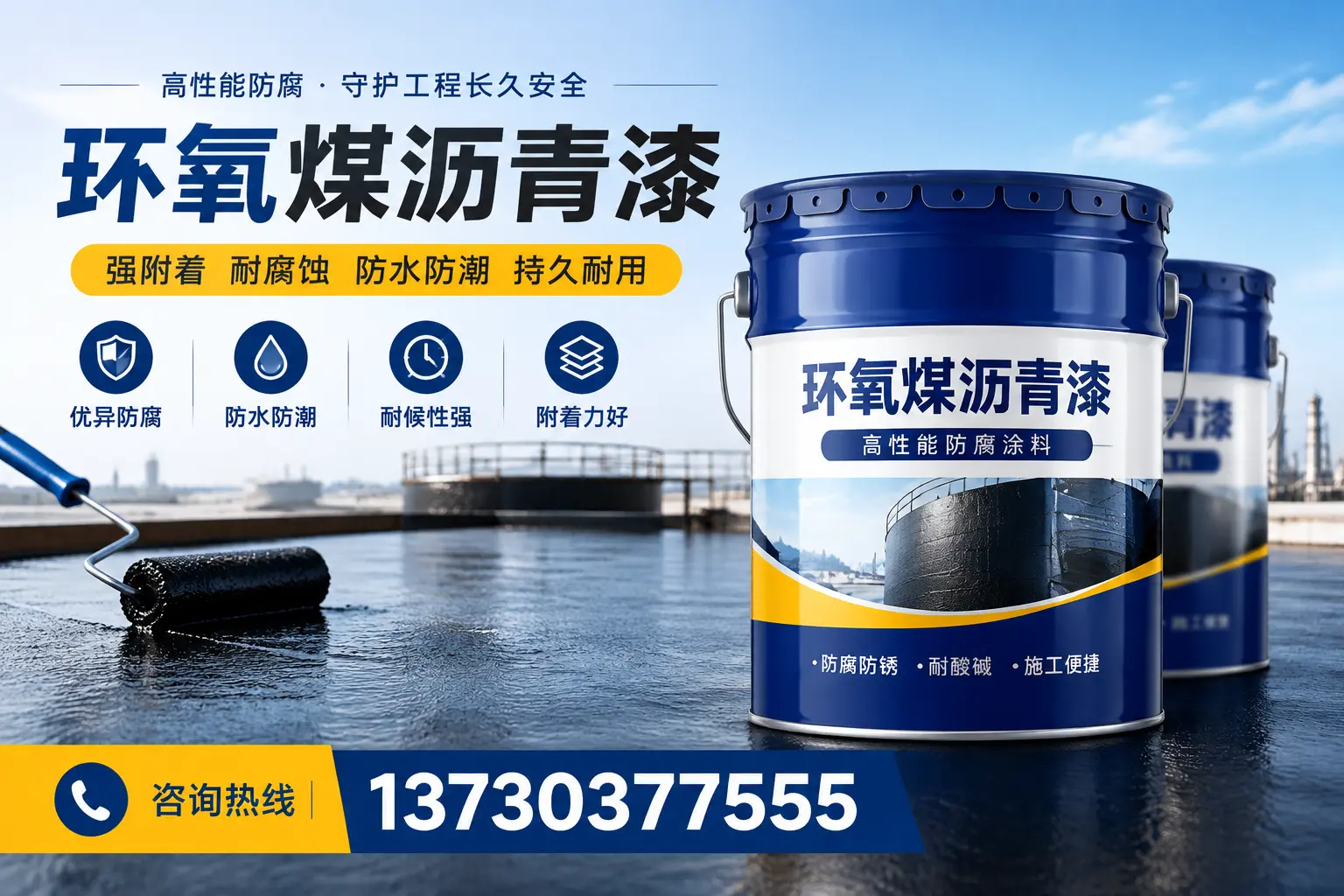如何判断环氧煤沥青漆的质量?盘锦消费者指南
